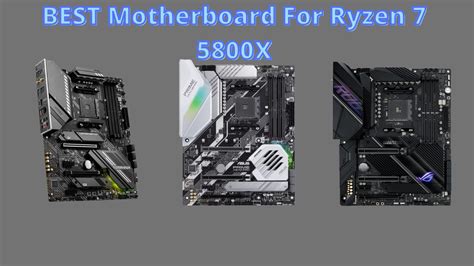 amd compatible motherboard|Best motherboard for AMD Ryzen 7 5800X in 2024.
